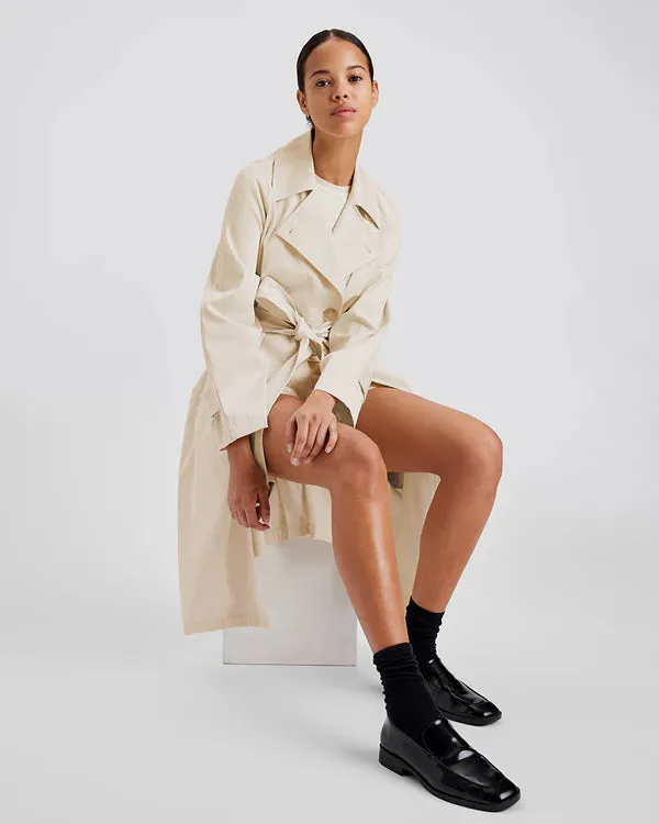 Solid & Striped - The Monique Coat - Ecru