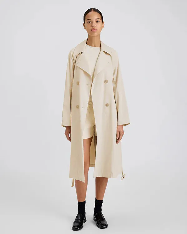 Solid & Striped - The Monique Coat - Ecru