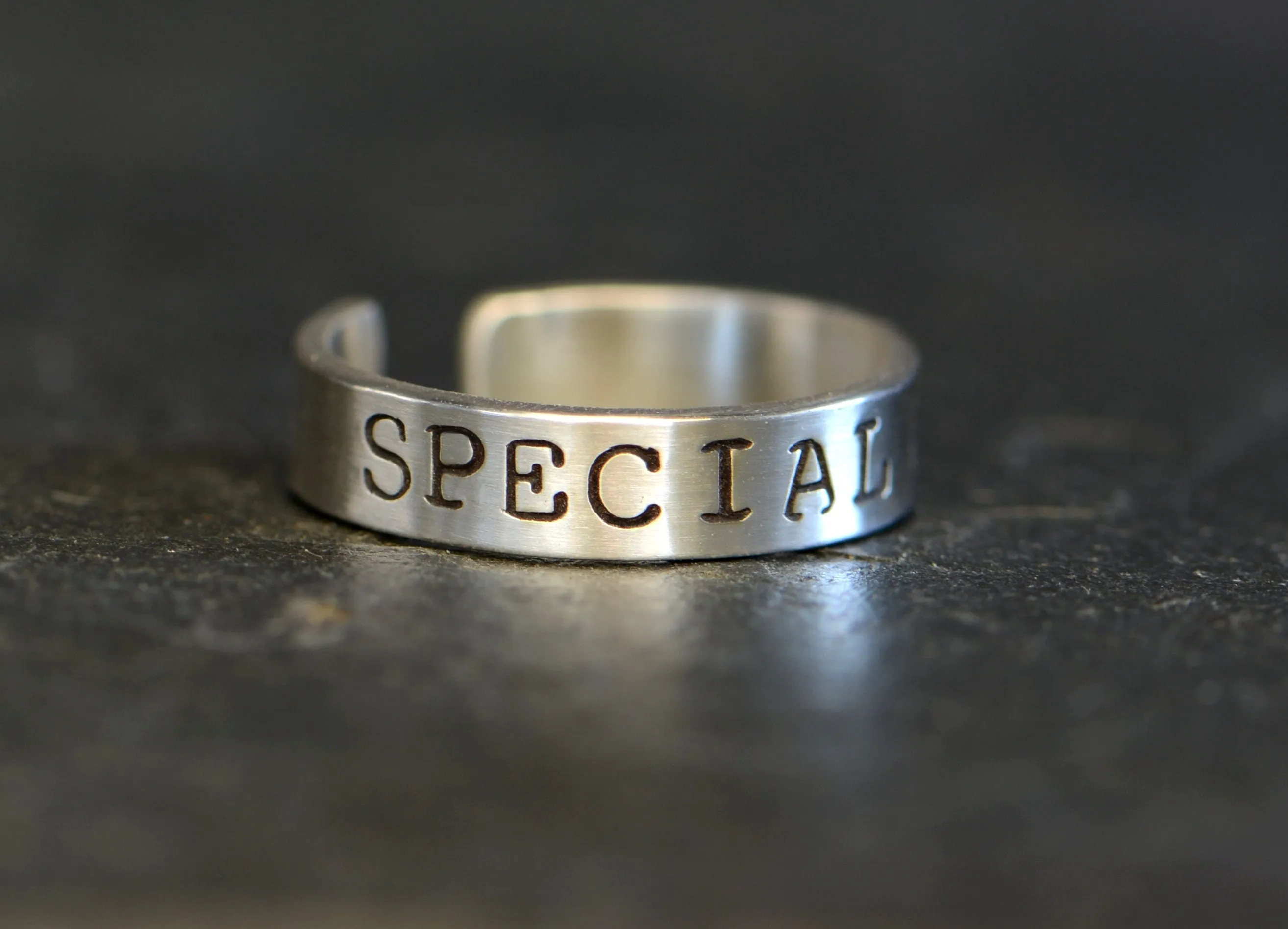 Special Snowflake Toe Ring handcrafted in Sterling Silver
