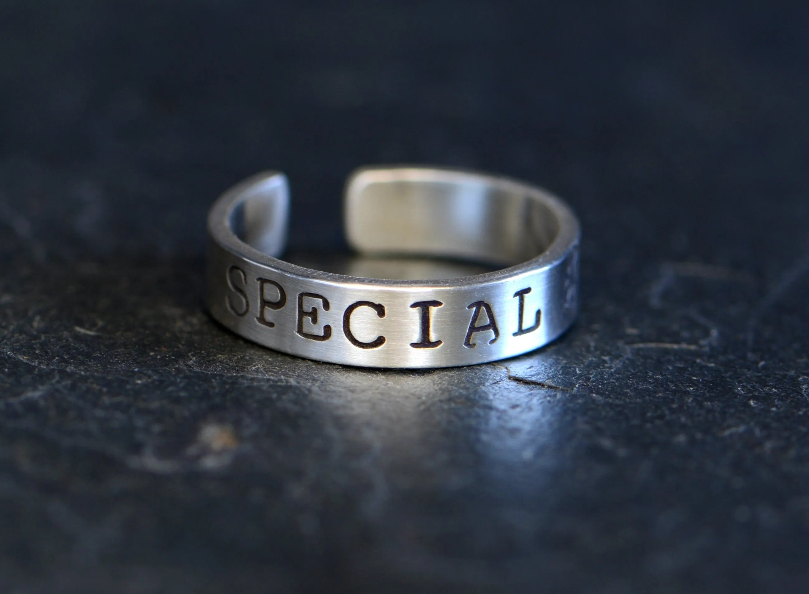 Special Snowflake Toe Ring handcrafted in Sterling Silver