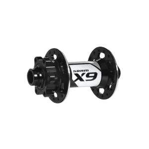 Sram MTB Hub X9 V2 Black 6-Bolt Disc Front 28H 100 OLD 9mm QR inc