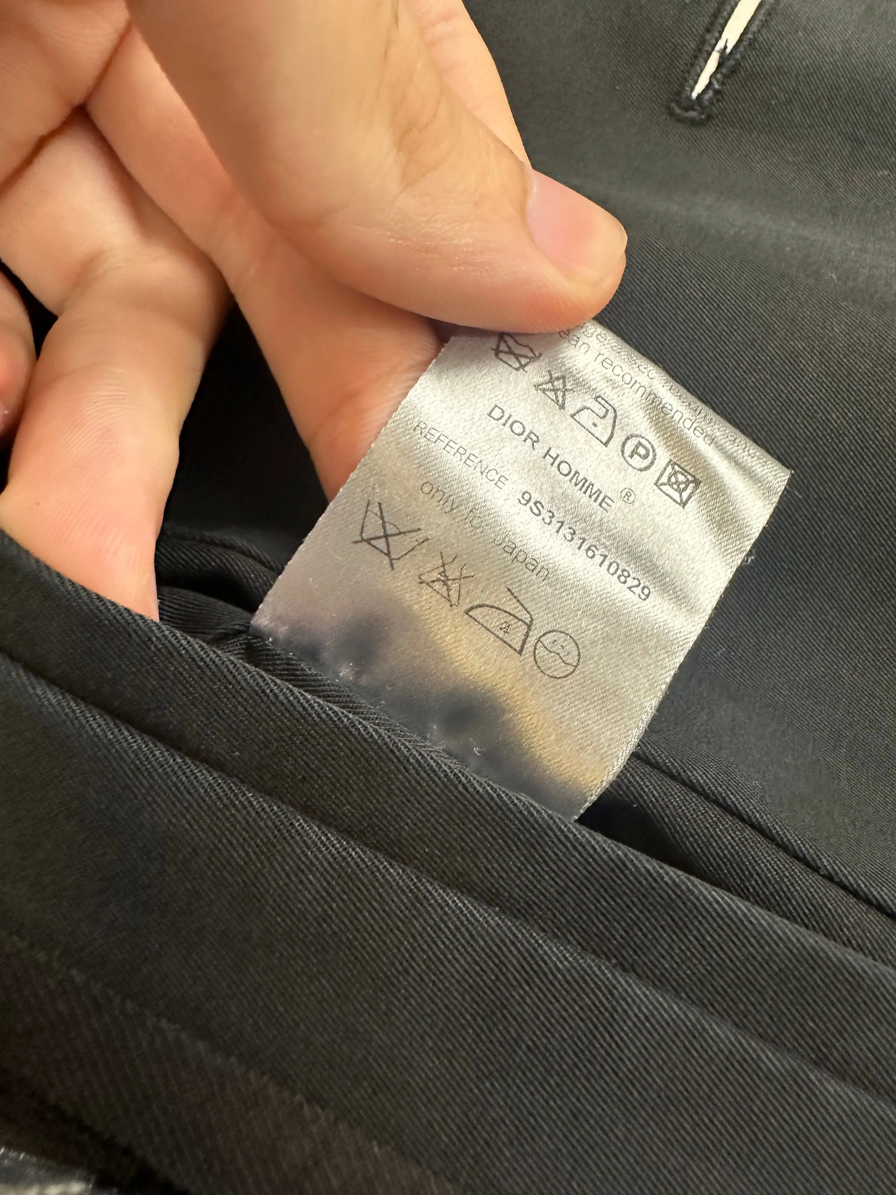 SS09 Dior double breasted trench coat