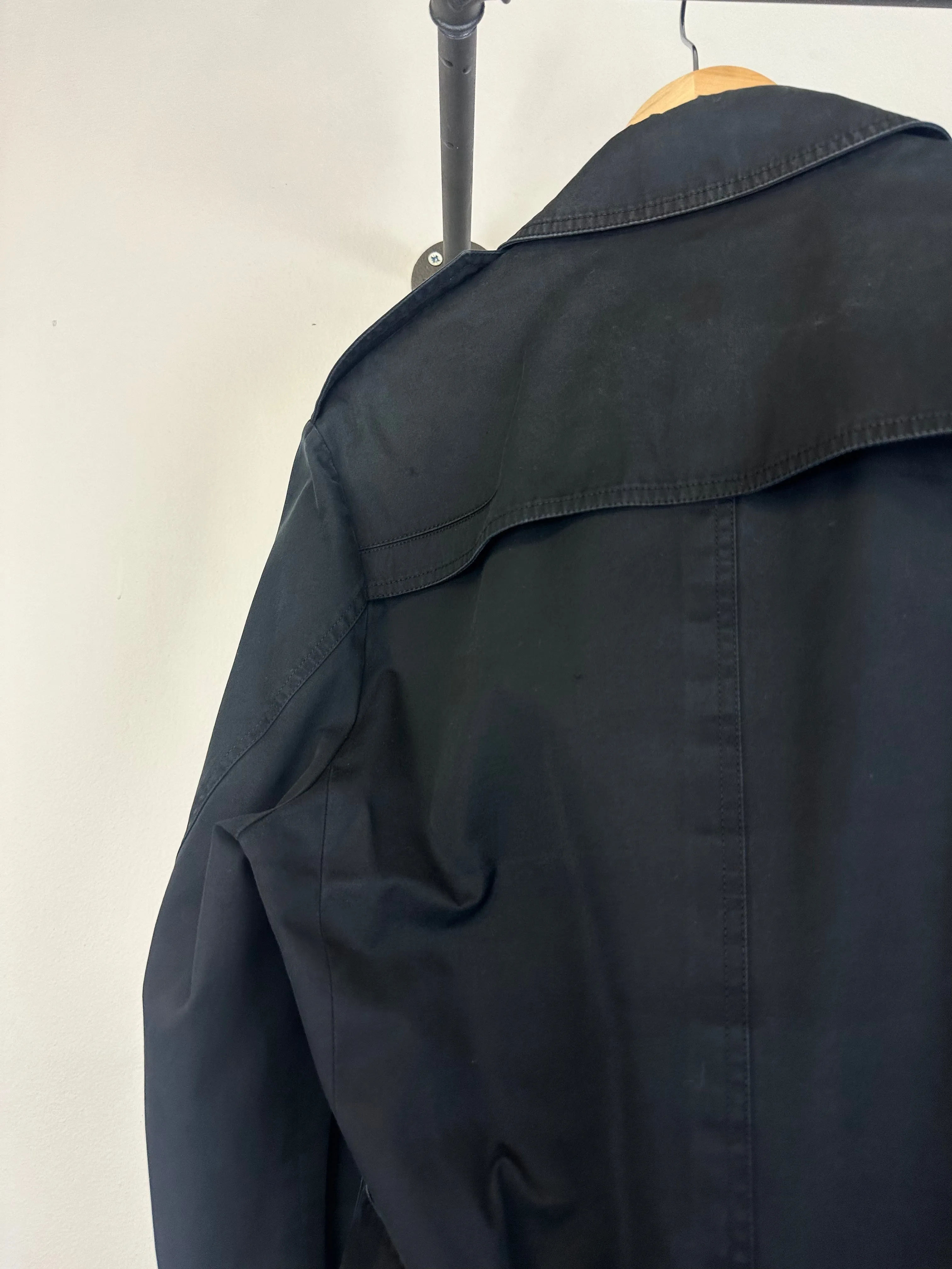 SS09 Dior double breasted trench coat