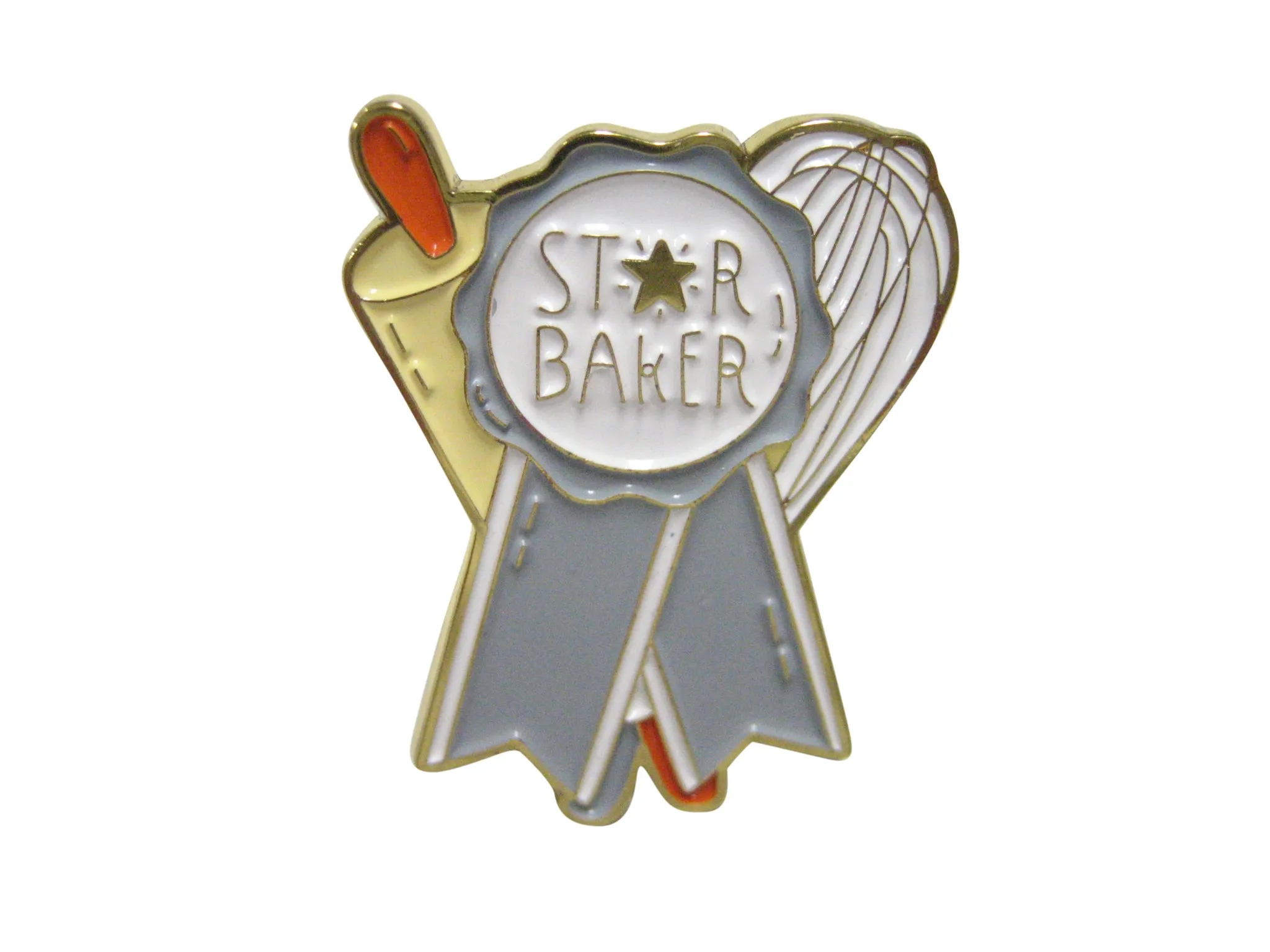 Star Baker Badge Adjustable Size Fashion Ring