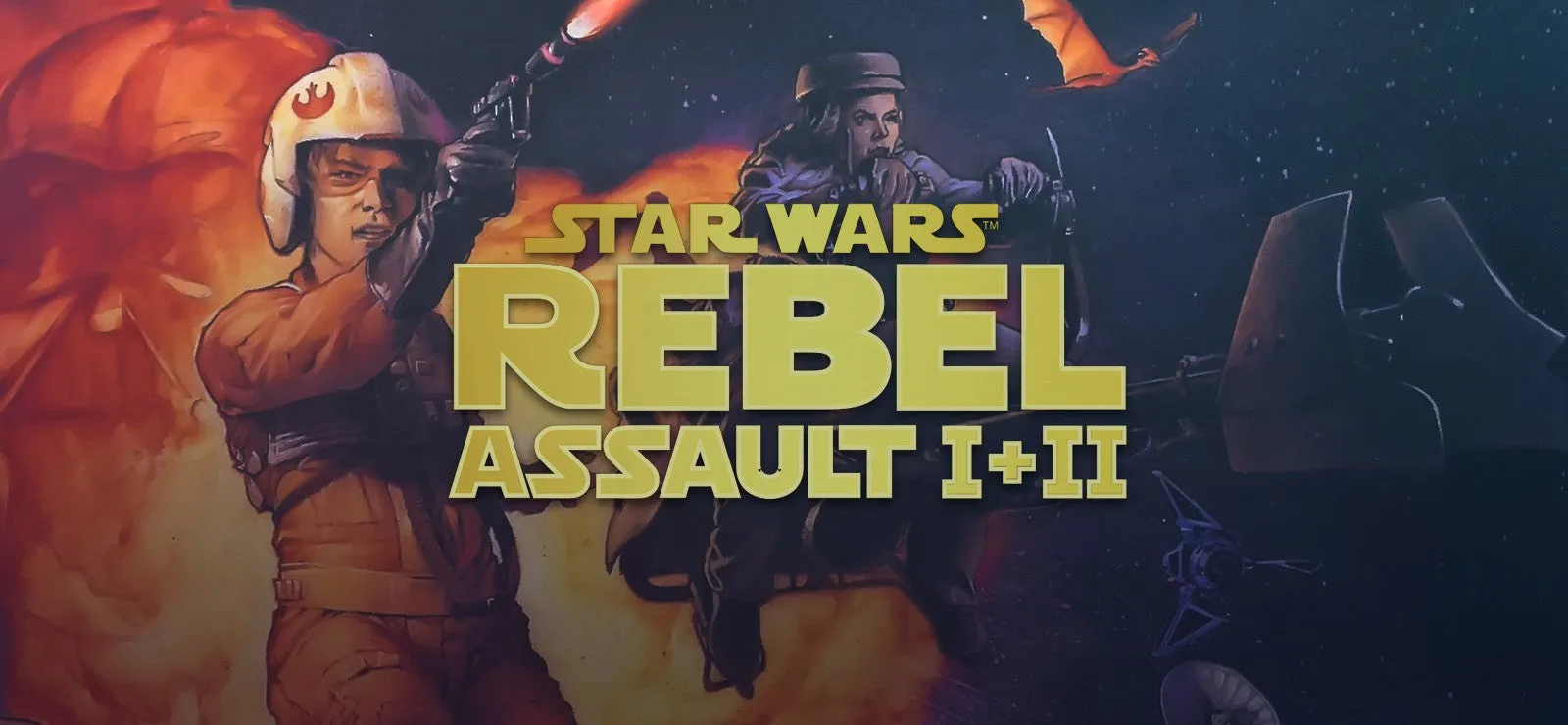 Star Wars: Rebel Assault I   II (PC)
