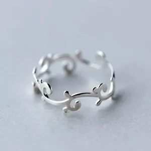 Sterling Silver Elvish Adjustable Toe Ring - 925
