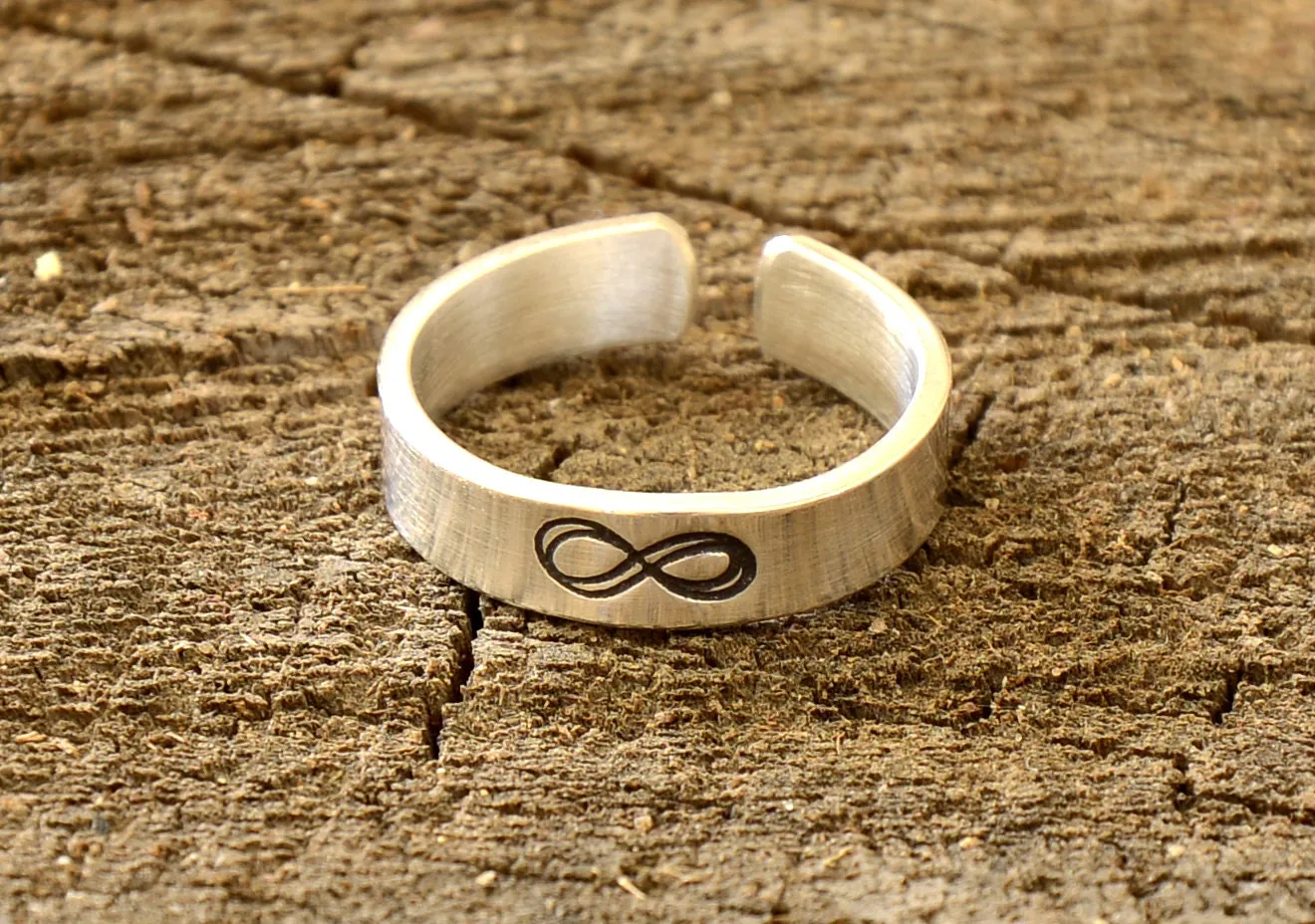 Sterling Silver Infinity Toe Ring