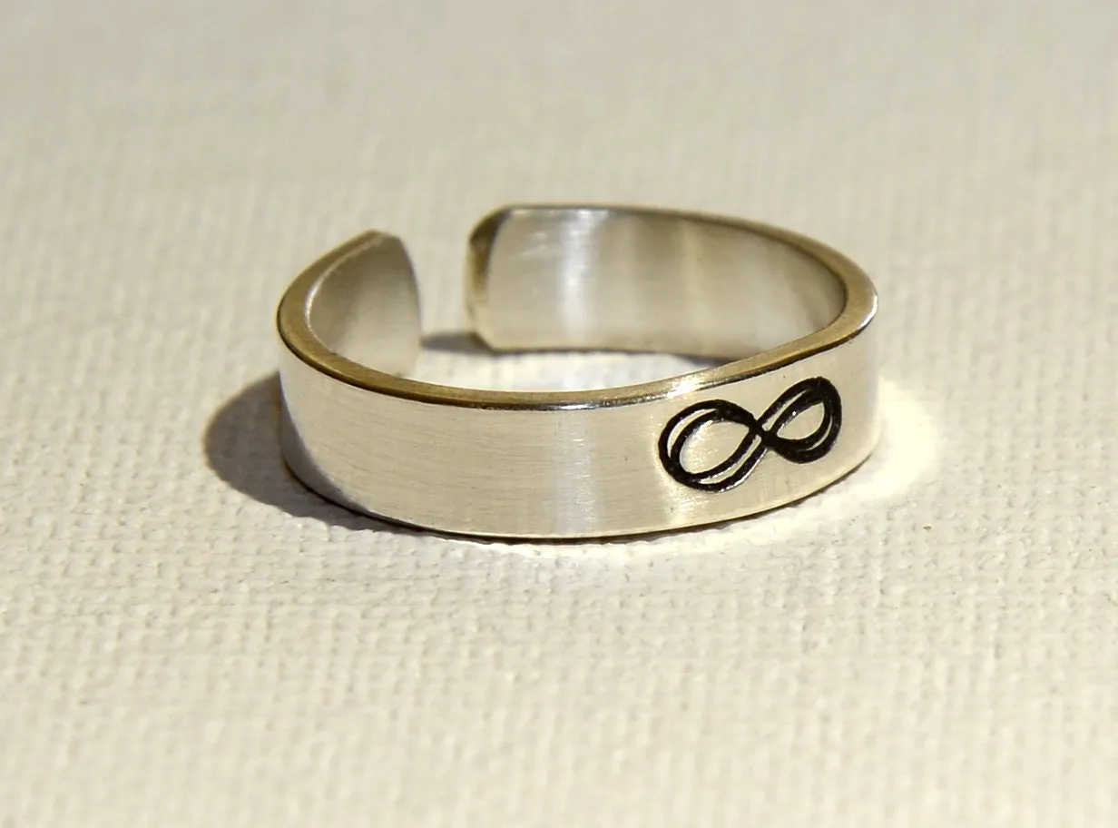 Sterling Silver Infinity Toe Ring