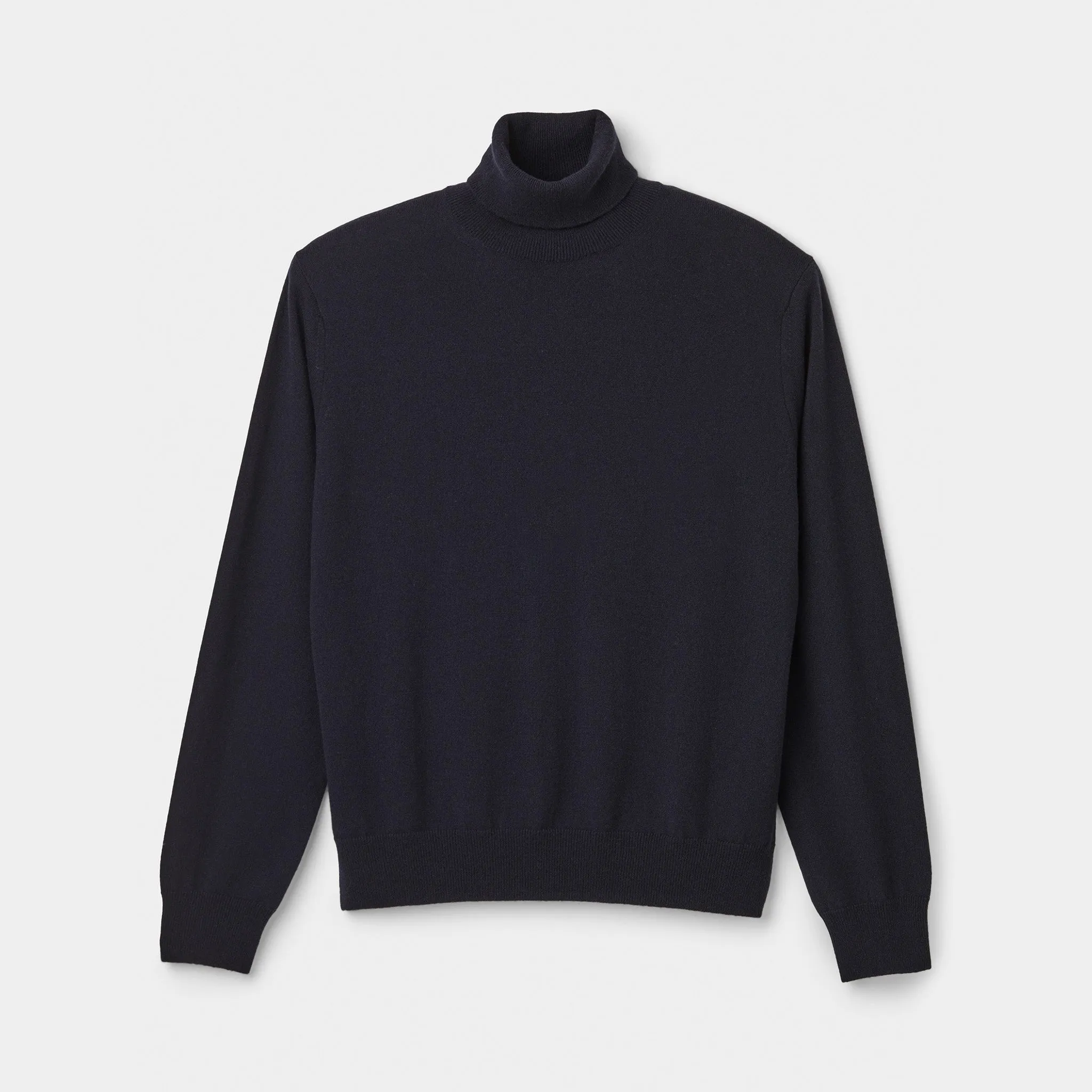 Stretch Merino Turtleneck