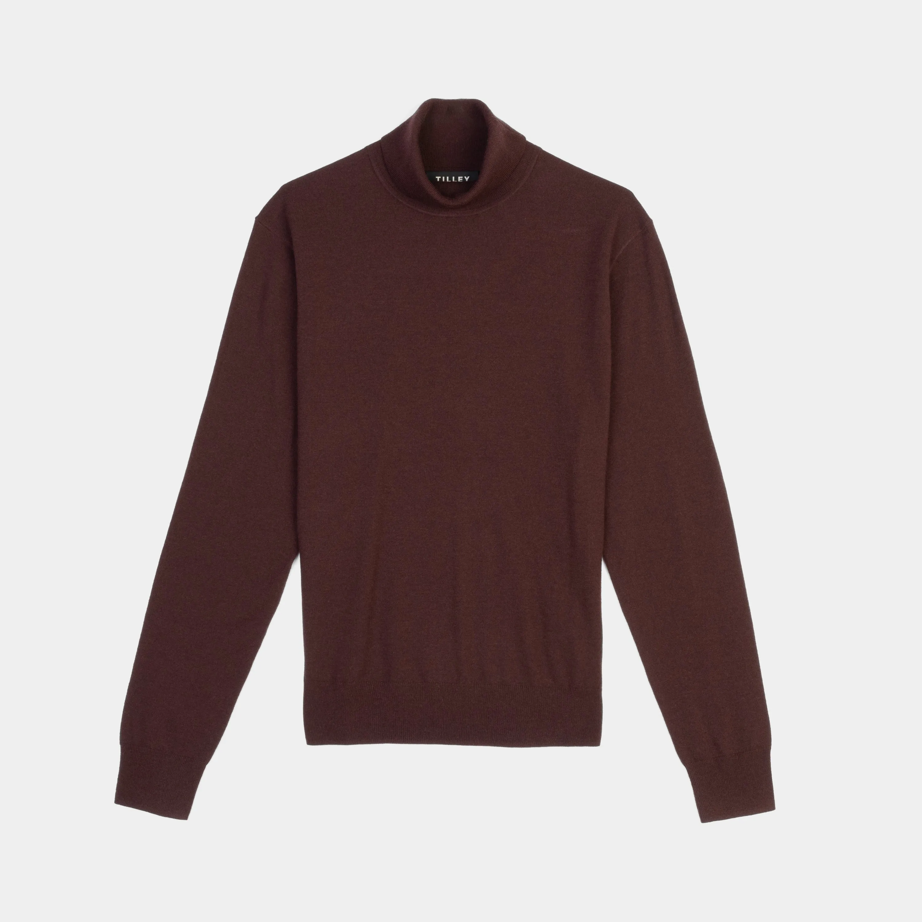 Stretch Merino Turtleneck