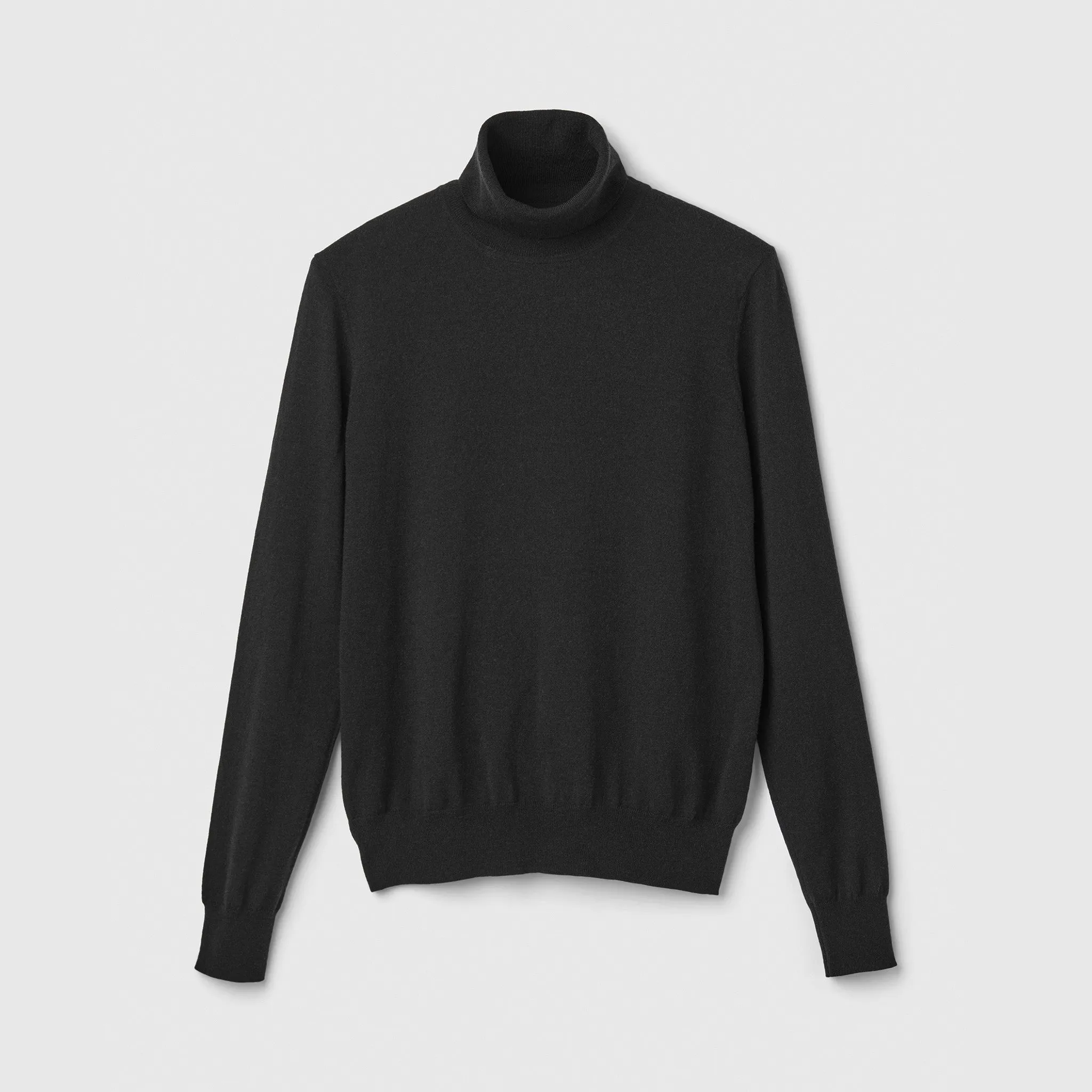 Stretch Merino Turtleneck