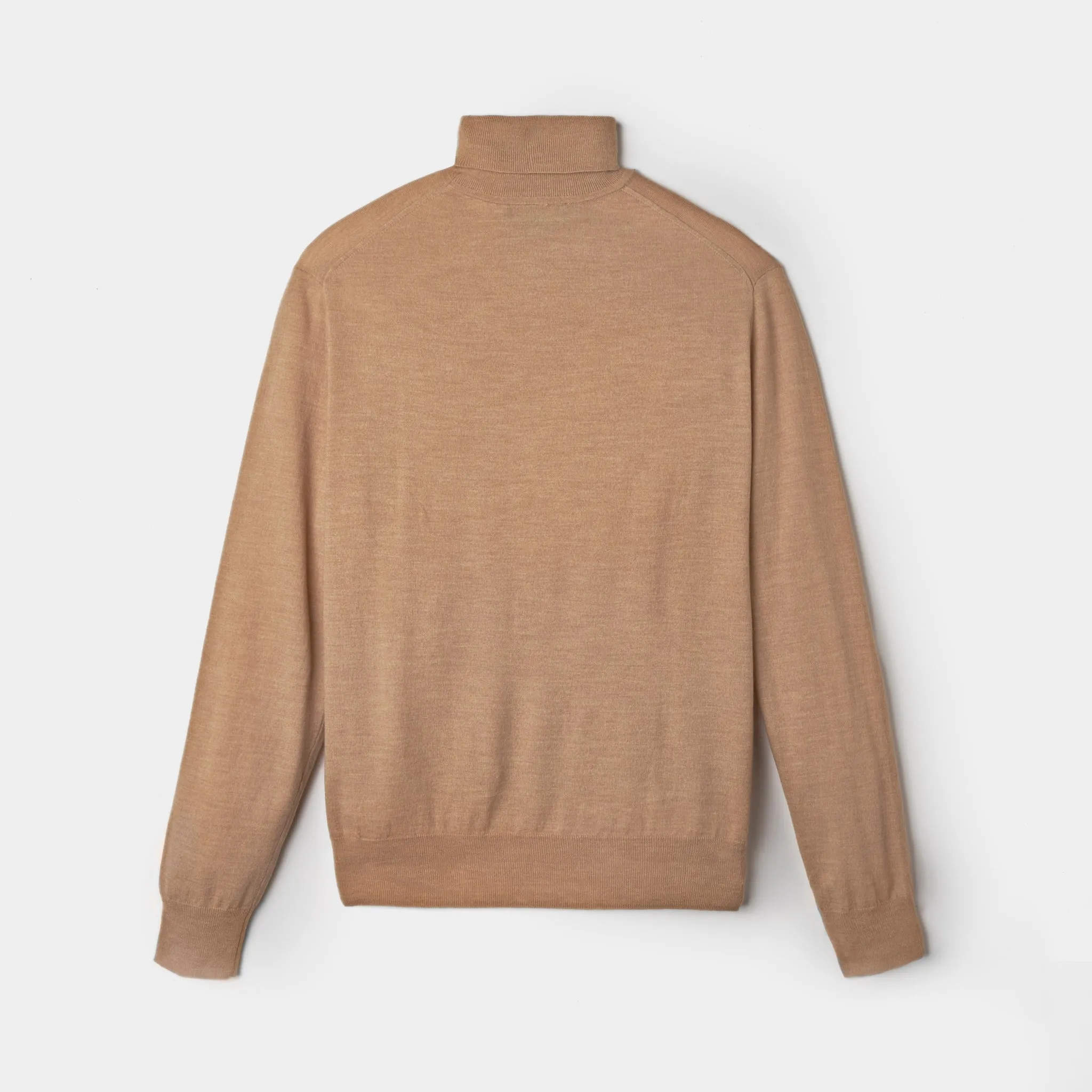Stretch Merino Turtleneck