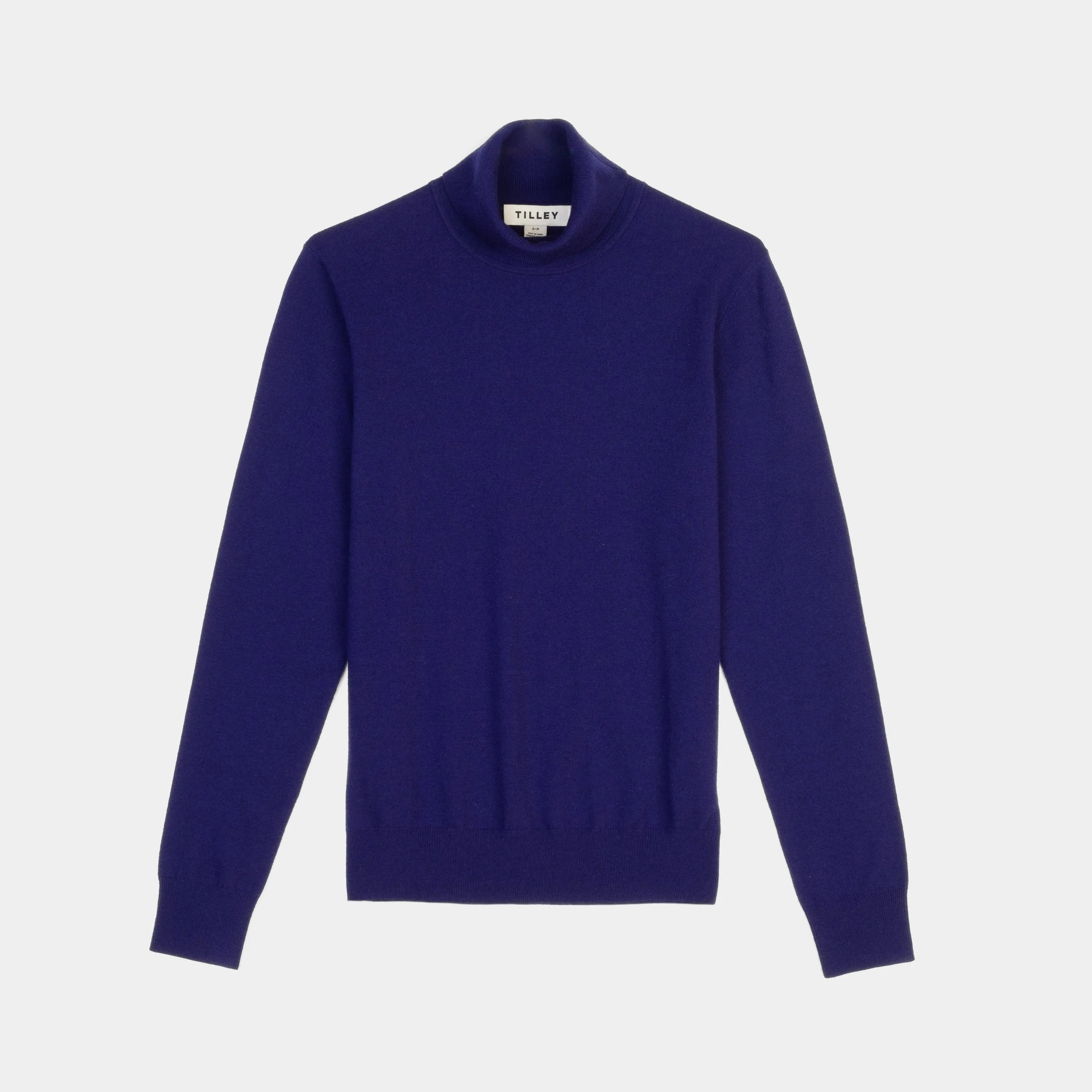 Stretch Merino Turtleneck