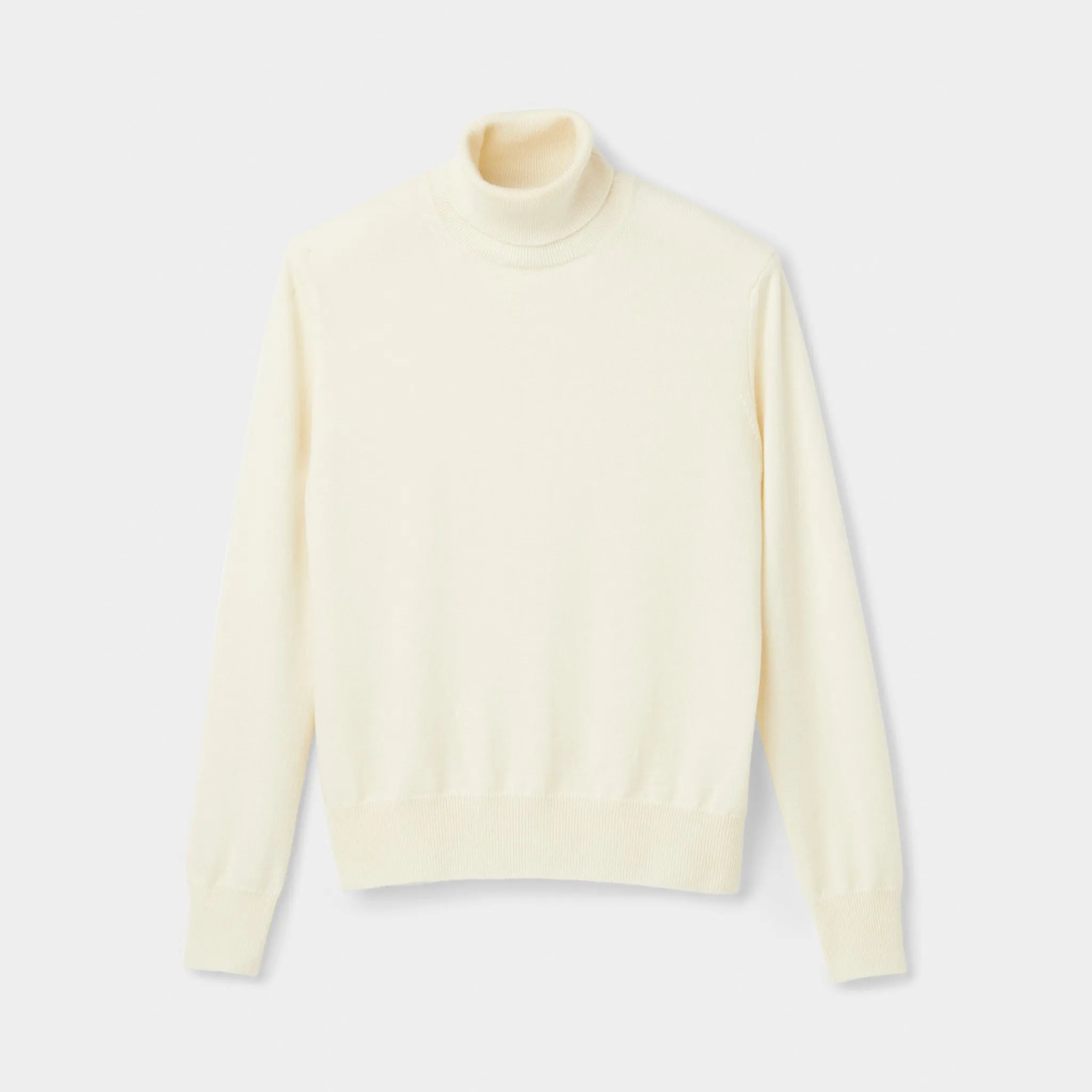 Stretch Merino Turtleneck