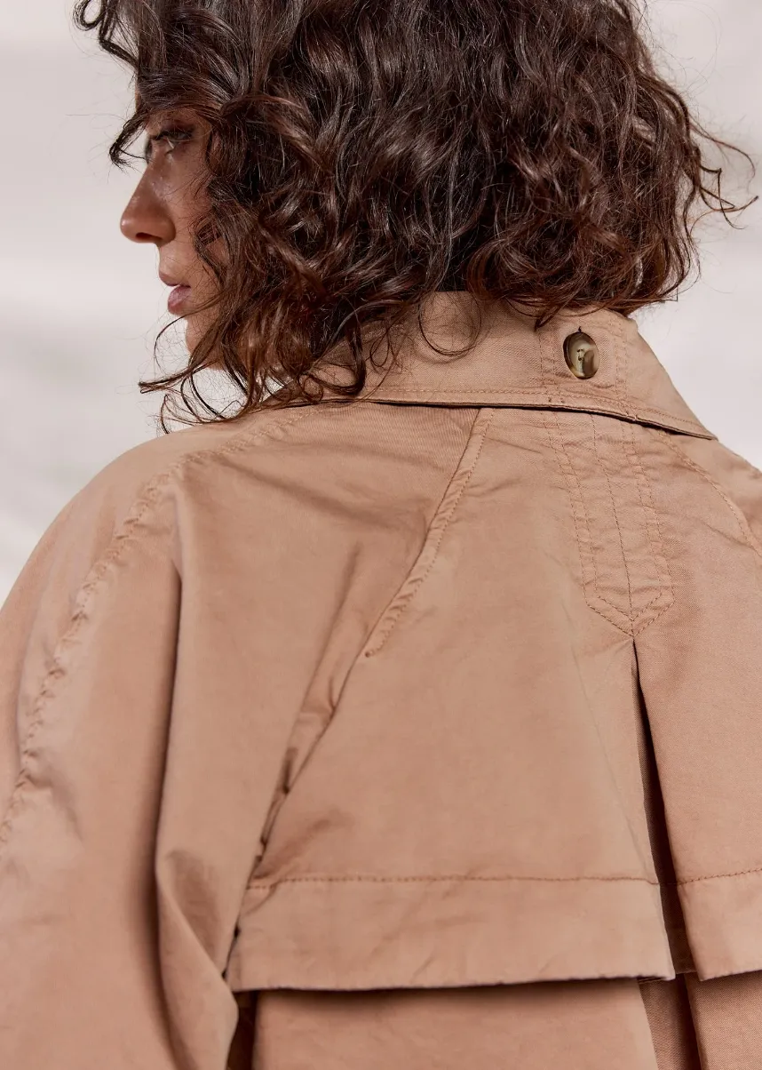 Summum Cropped Trenchcoat