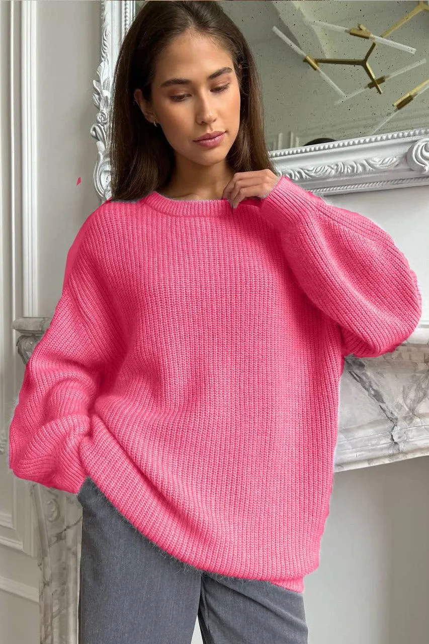 Super Soft Mink Loose Fit Knitted Sweater