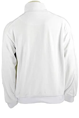 Sweatsedo Mens Velour Tracksuit (XXXXL, White)