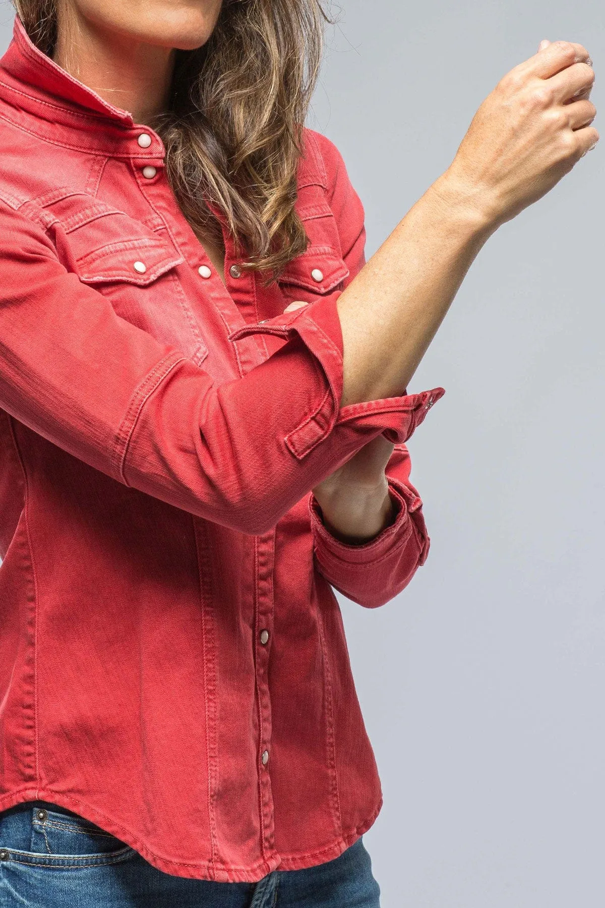 Sweetwater Denim Shirt in Corallo
