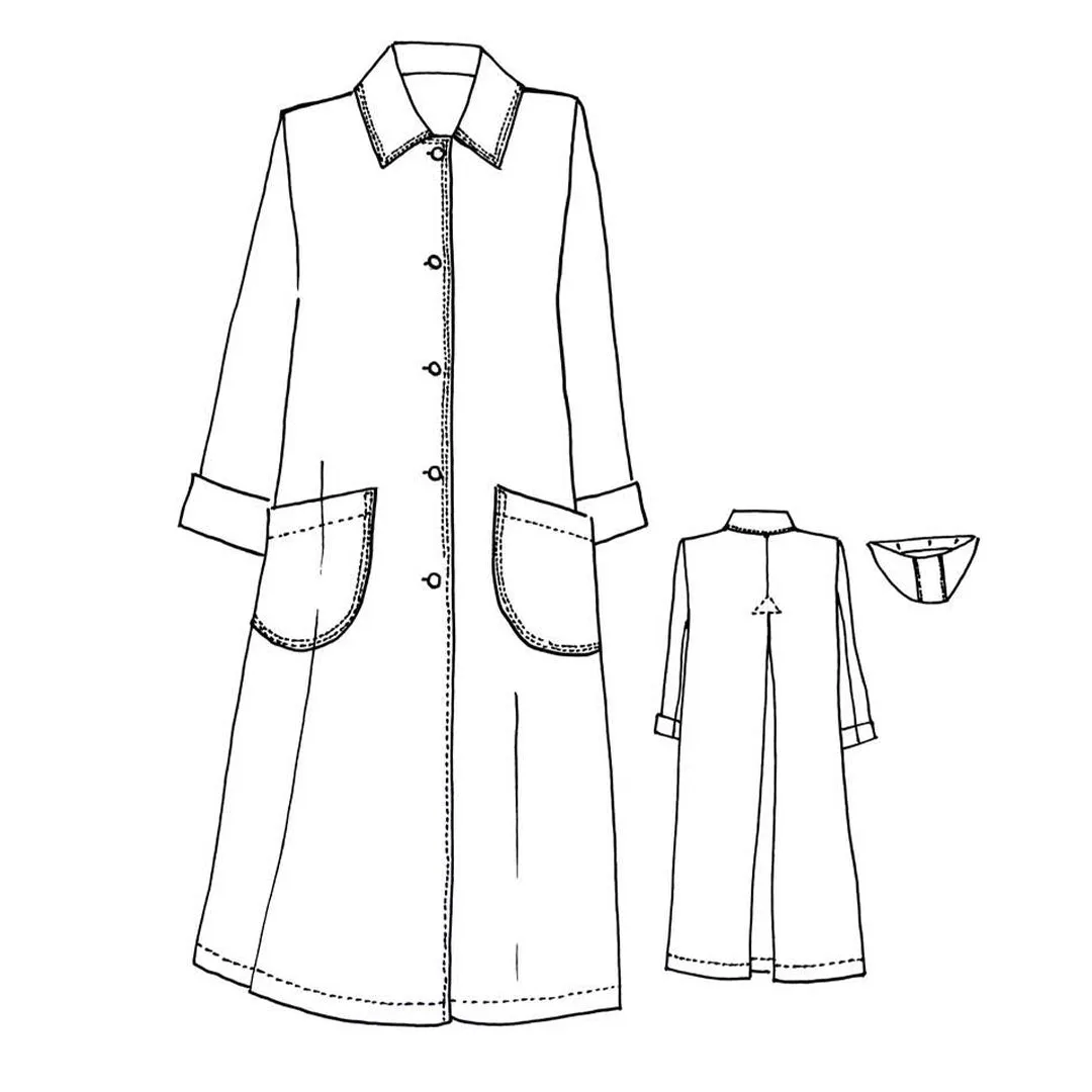 Tessuti Patterns Melbourne Trench Coat (6-16)