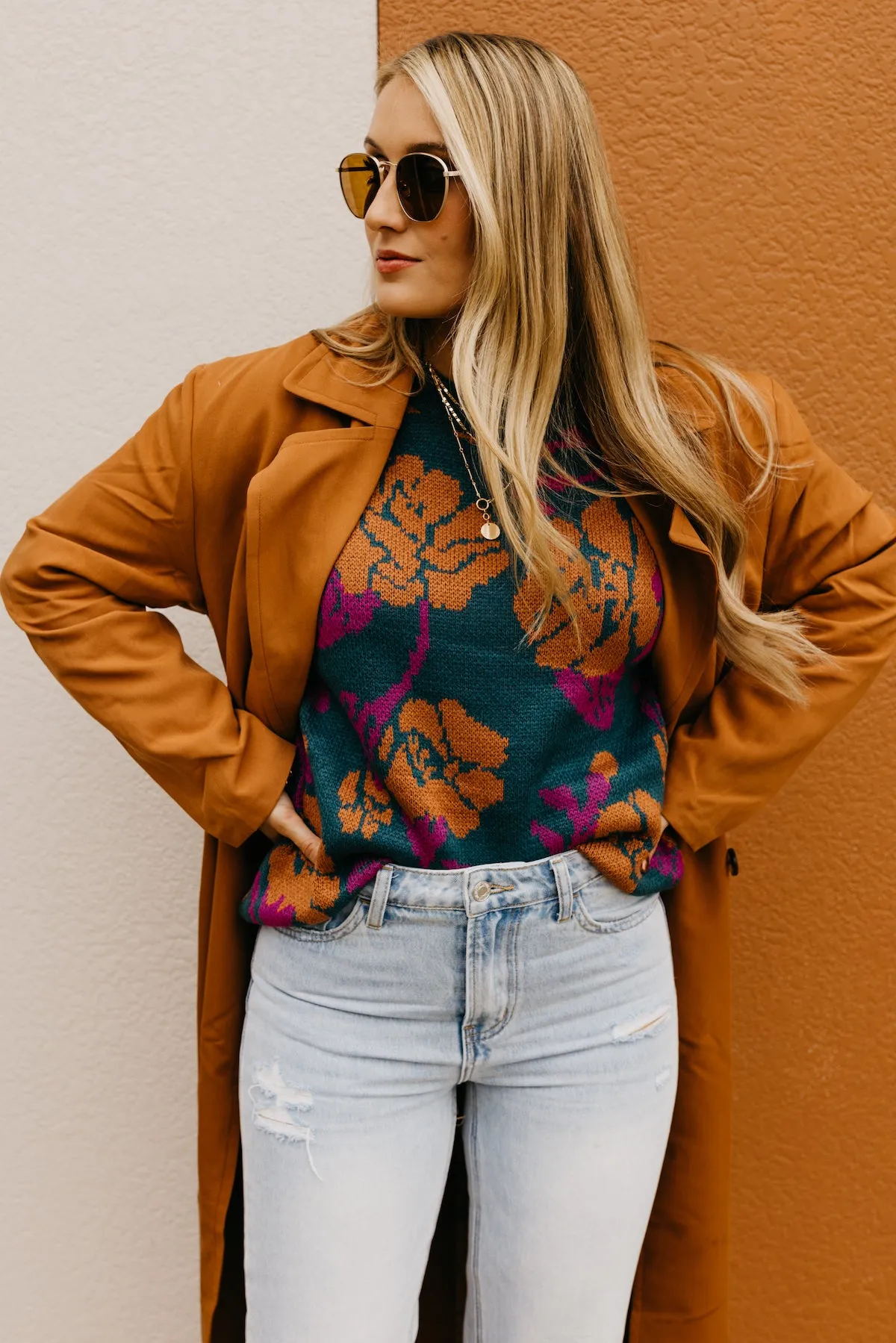 The Ensley Double Breasted Trench Coat  - FINAL SALE