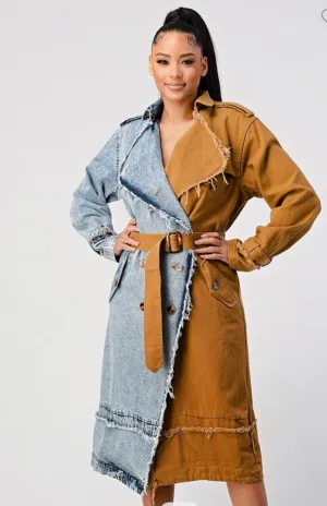 The" Trina "Trench and Denim