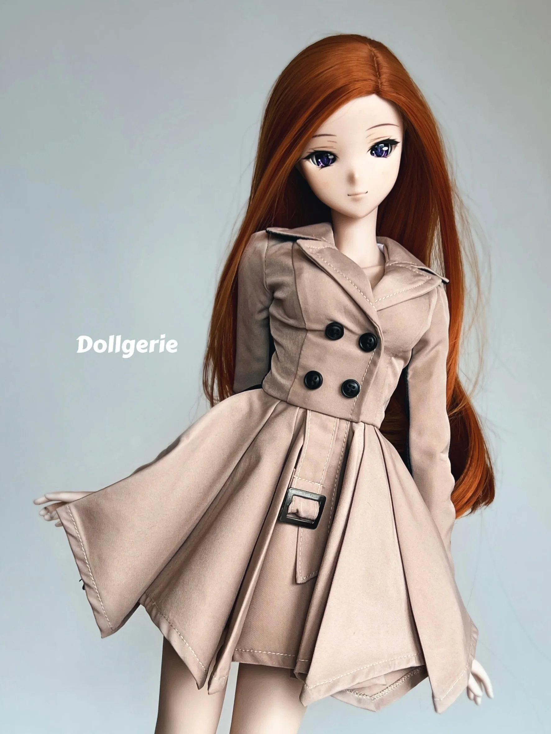 Trench Coat Dress for SmartDoll / DD