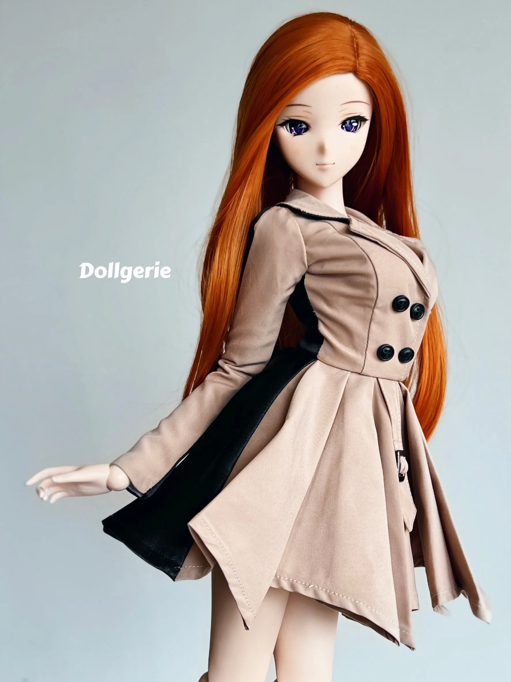 Trench Coat Dress for SmartDoll / DD