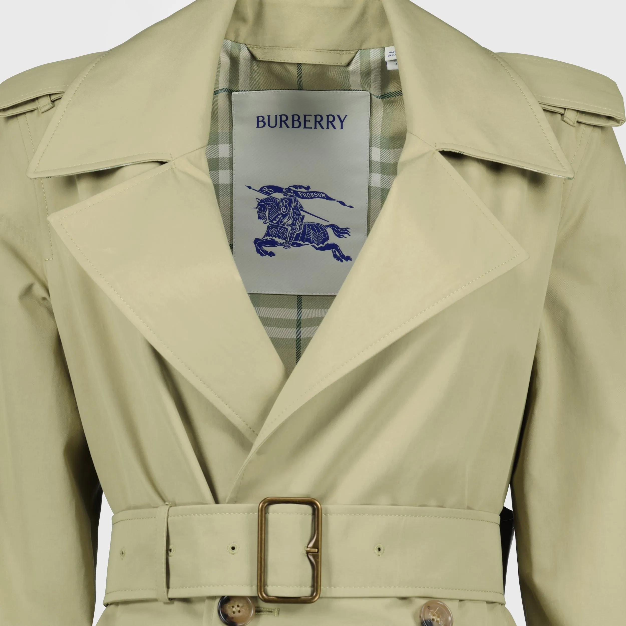Trench-coat long beige