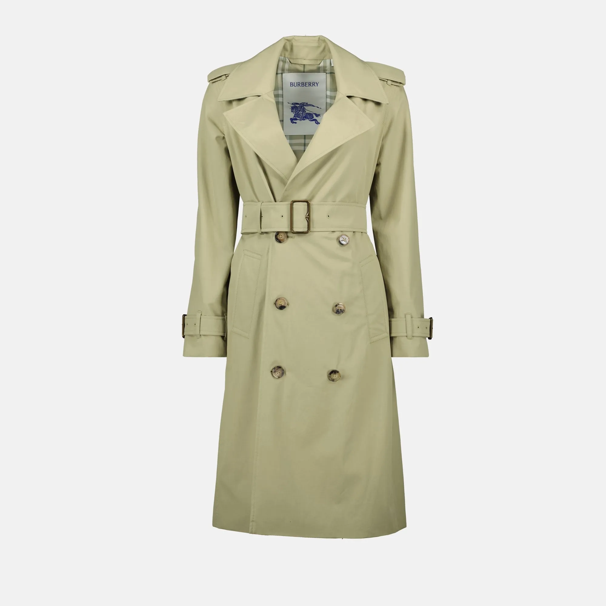 Trench-coat long beige