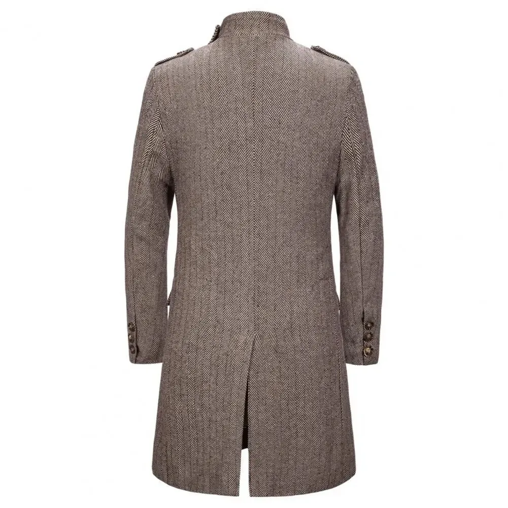Trench Valor™ | Men's Military Trench Coat | Water-Resistant Fabric, Double-Breasted Design & Adjustable Belt