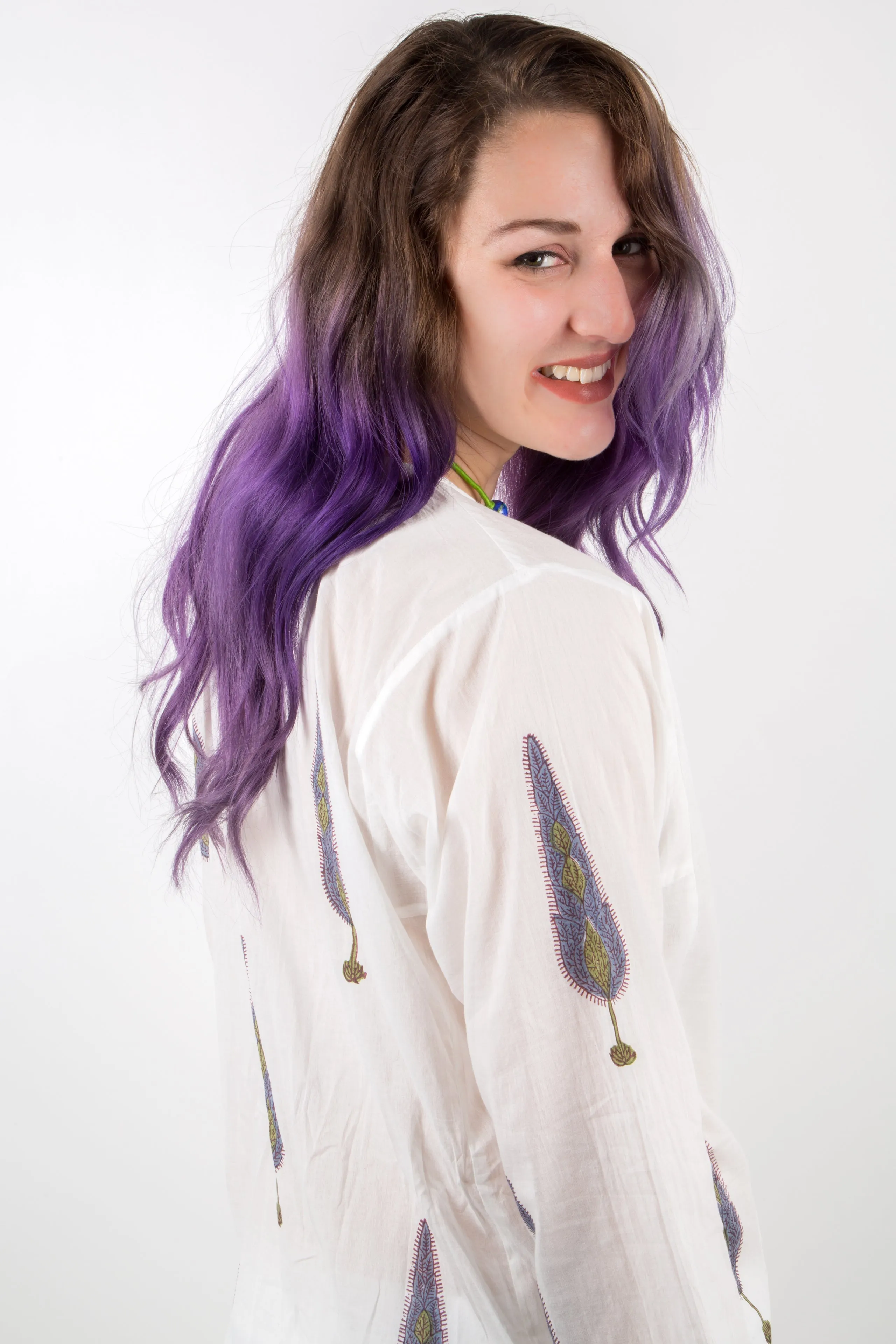 Tunic top/kurti- Mughal tree