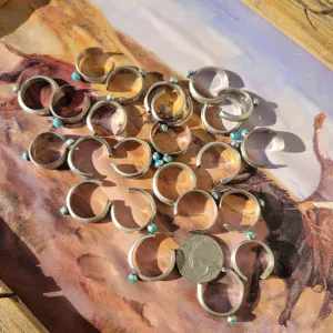 Turquoise Toe Rings