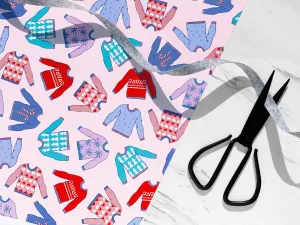 Ugly Sweaters Wrapping Paper Sheet - Holidays & Christmas