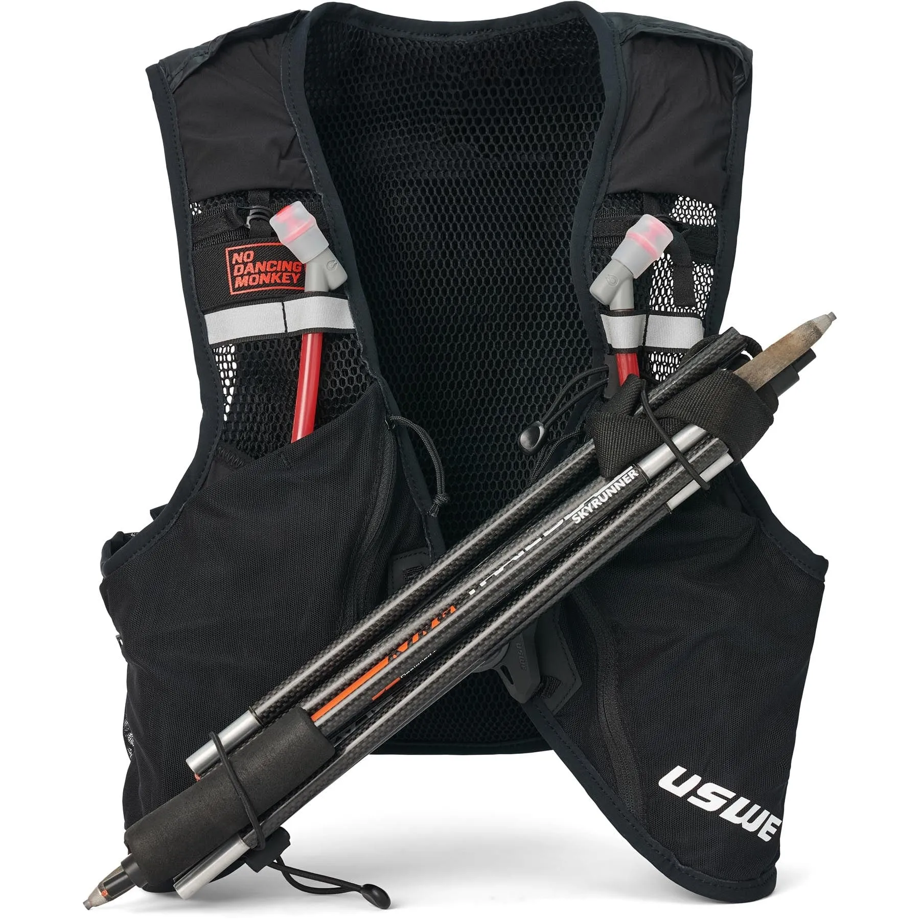 USWE Pace 14L Trail Running / Hiking Hydration Vest - Black