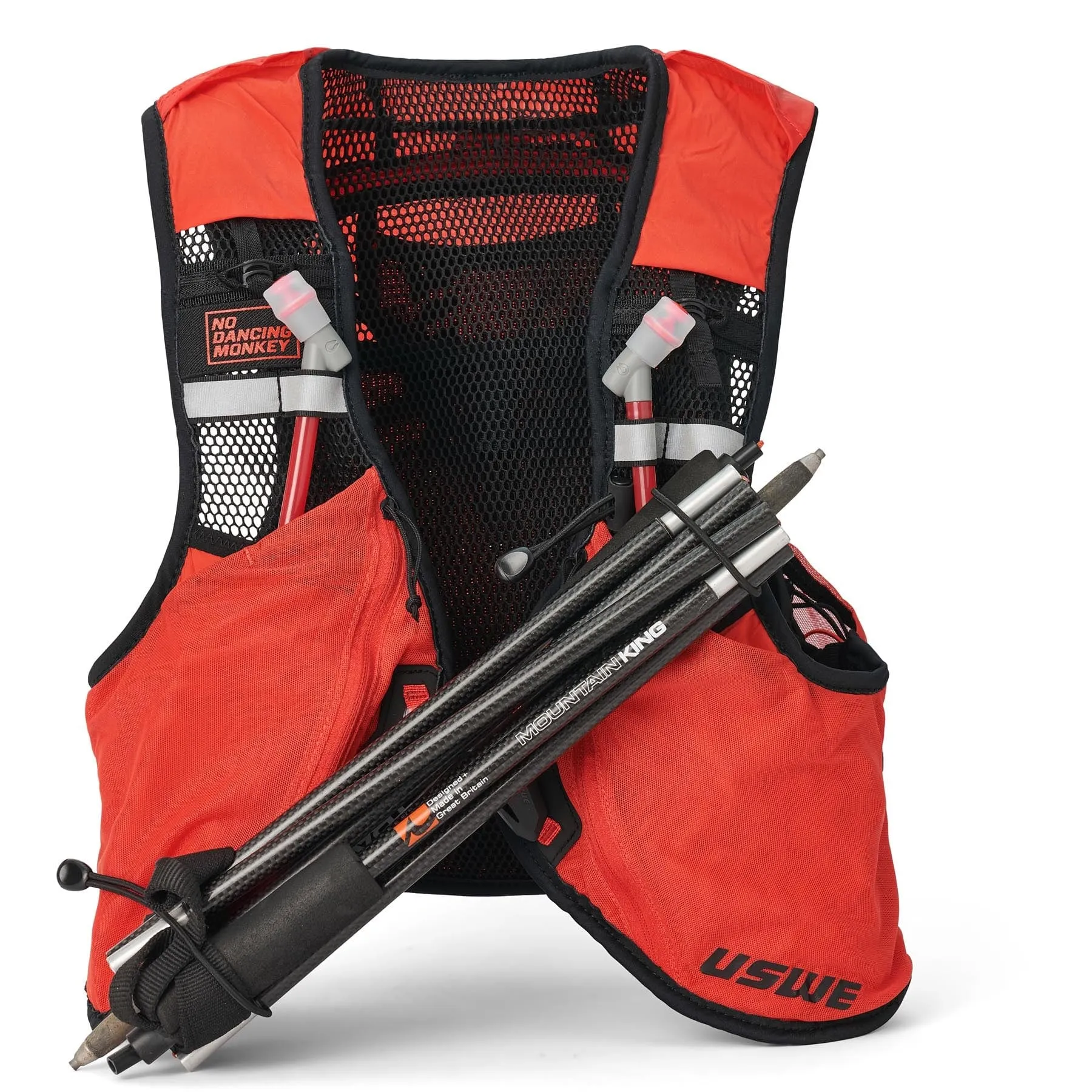 USWE Pace 14L Trail Running / Hiking Hydration Vest - Red