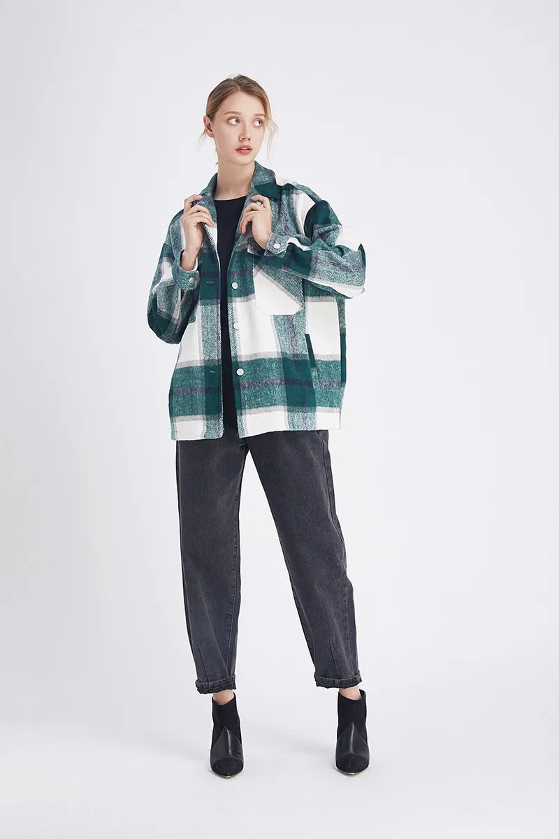 Vintage Stylish Pockets Jacket