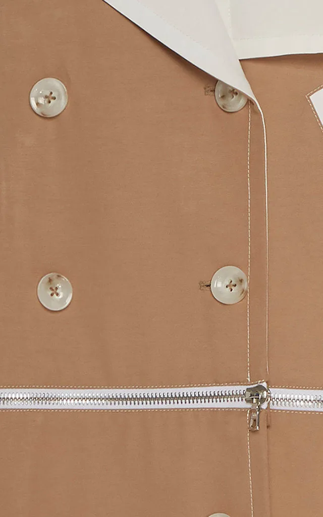 WATER-RESISTANT CONVERTIBLE SUSTAINABLE TRENCH