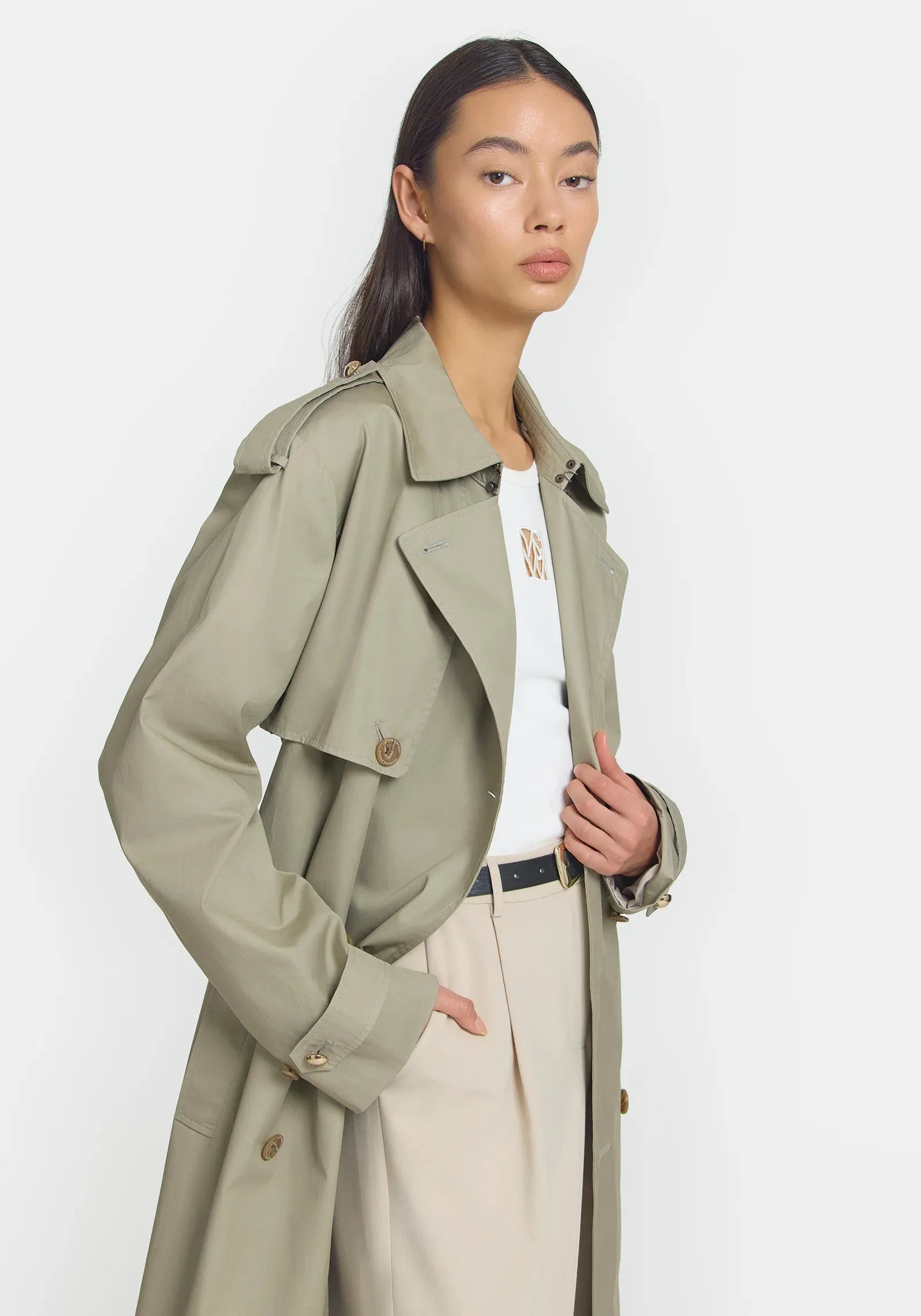 Wildcat Unisex Trench - Overland Green
