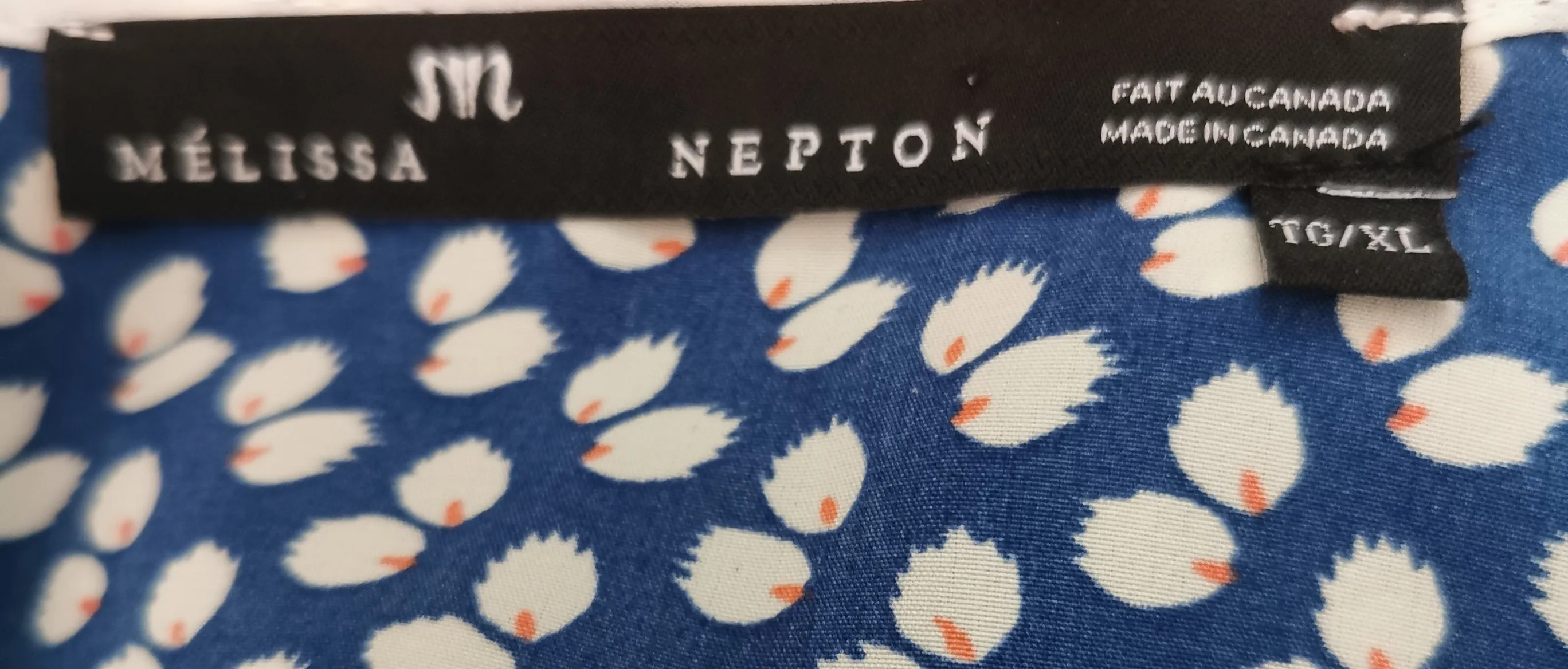 WOMENS PLUS SIZE XL - MELISSA NEPTON, Patterned Dress Top NWOT B53