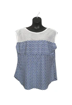 WOMENS PLUS SIZE XL - MELISSA NEPTON, Patterned Dress Top NWOT B53