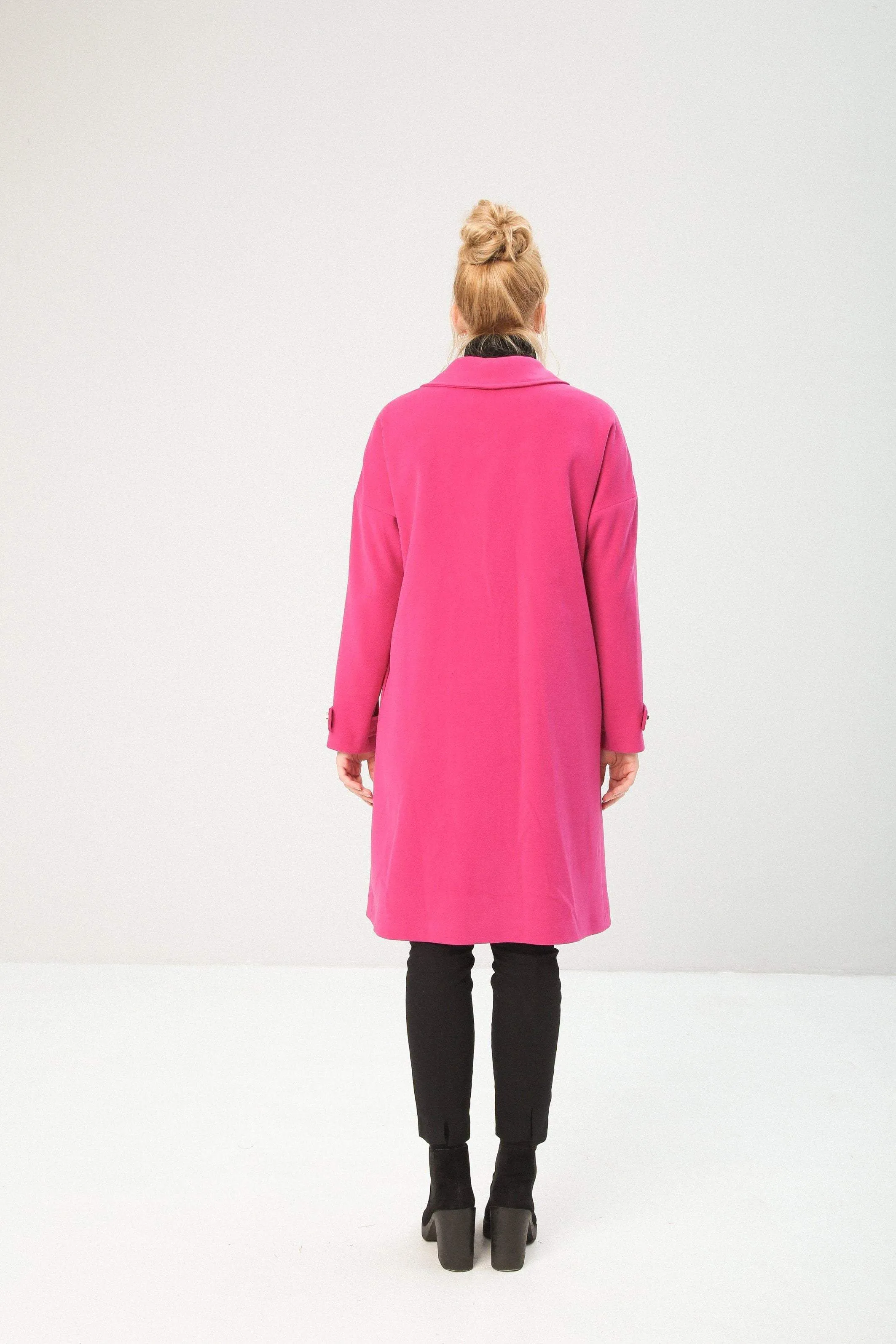 Women's single-breasted coat
