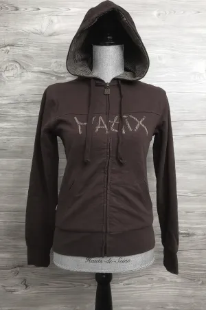 WOMENS SIZE SMALL or TEEN GIRL - MATIX, Fitted Street Style Hoodie EUC B6