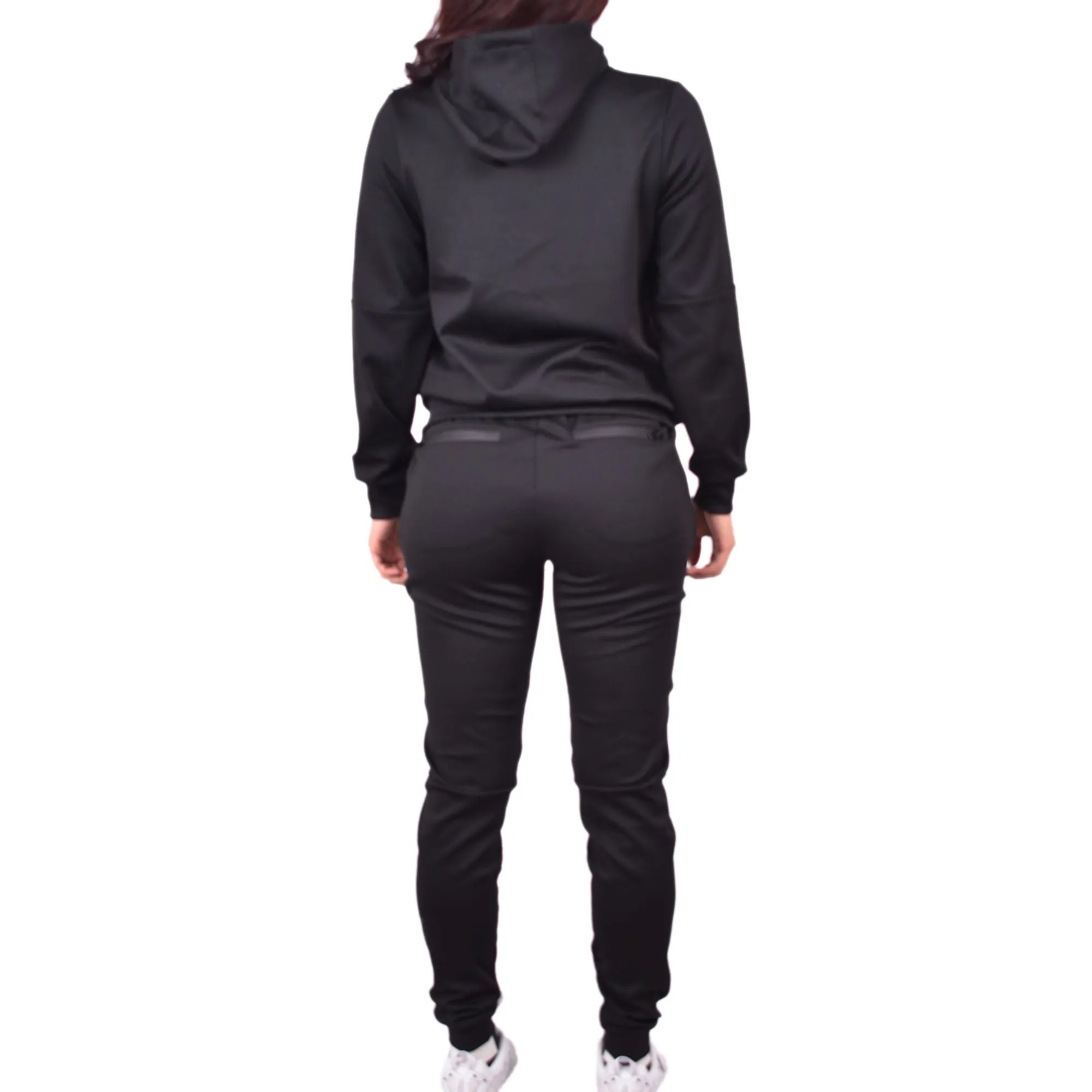 Women's Tech Fleece Tracksuit - Black