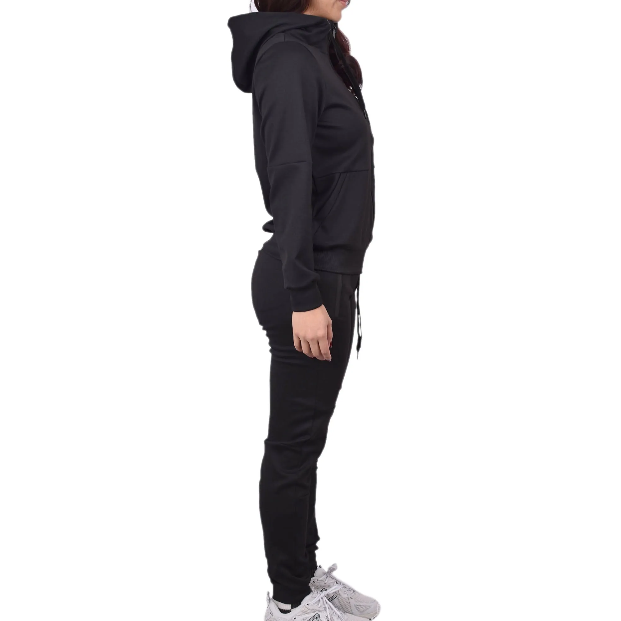 Women's Tech Fleece Tracksuit - Black