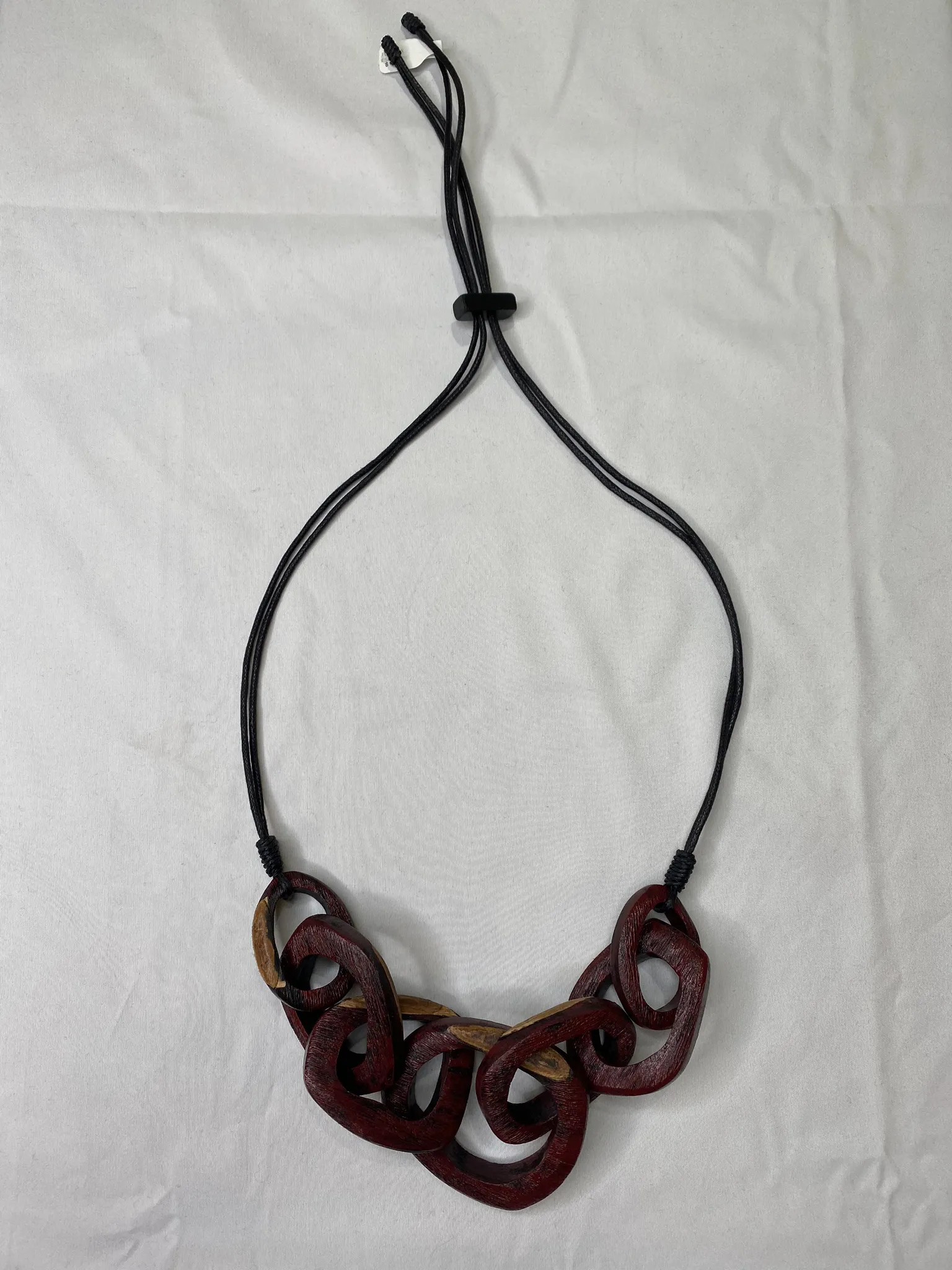 Wood Rings Necklace