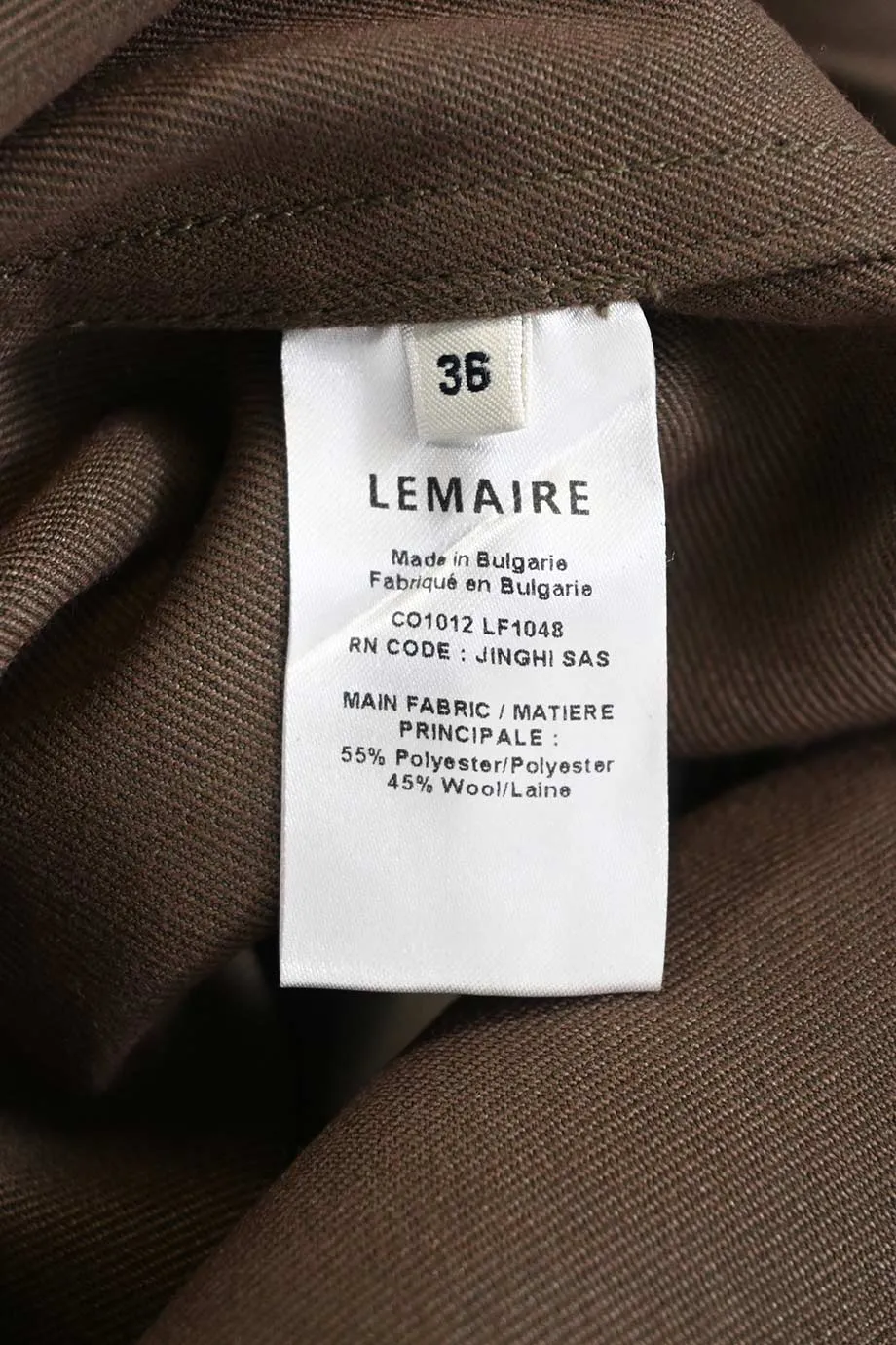 [WW46748] Lemaire | Trench Coat