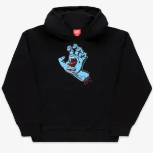 Youth Screaming Hand Hood Black